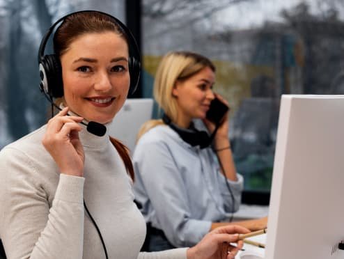 InfiBooks client support team ready to help